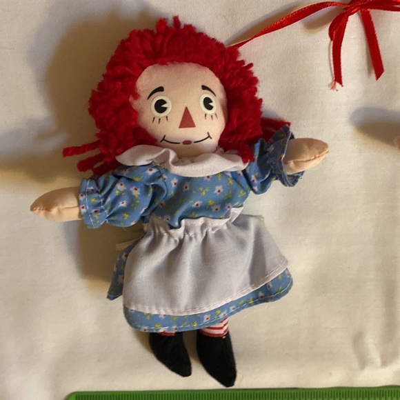 Set of 2 - Miniature Raggedy Ann & Andy - Picture 2 of 4